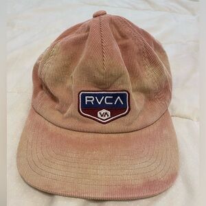 RVCA SUN BLEACHED CREAM PINK HAT